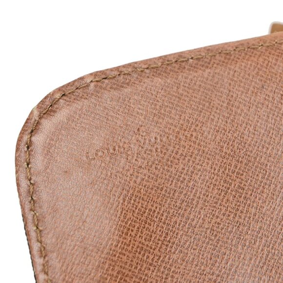 LOUIS VUITTON Cartouchiere MM Shoulder Bag Monogram Leather Brown M51253 32YF045 - Picture 6 of 16